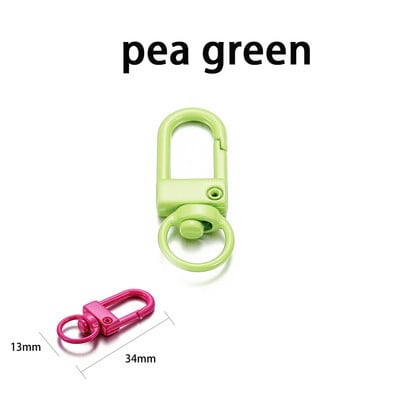 10 kom/lot 12*33 mm zlatna ploča, rotirajuća kopča za pse, kopča za torbu od legure cinka, kuka, kopča, privjesak za ključeve, konektori za DIY pribor za izradu nakita