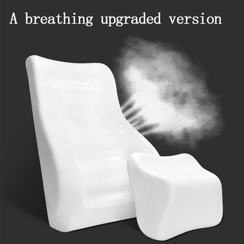 Universal Προσκέφαλο αυτοκινήτου Μαξιλάρι λαιμού οσφυϊκή υποστήριξη Μαλακό μαξιλάρι λαιμού Μαξιλάρι αυτοκινήτου οσφυϊκό μαξιλάρι πλάτης Στήριγμα πλάτης μνήμης αφρός που πλένεται