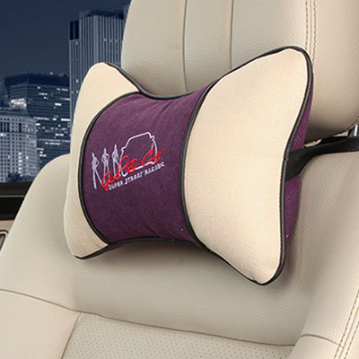 Universal Μαξιλάρι για προσκέφαλο λαιμού αυτοκινήτου Πάπλωμα μαξιλαριού διπλής χρήσης Υποστήριξη κεφαλής καθίσματος αυτοκινήτου Προστατευτικό λαιμού Αυτοκινήτων Πτυσσόμενο πάπλωμα καθίσματος