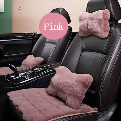 Υποστήριξη οσφυϊκής κεφαλής αυτοκινήτου Υποστήριξη μαξιλαριού λαιμού Μαλακά μαξιλάρια αυχένα Μαξιλάρι αυτοκινήτου Στήριγμα πλάτης οσφυϊκού μαξιλαριού αυτοκινήτου Χειμώνας Ζεστός