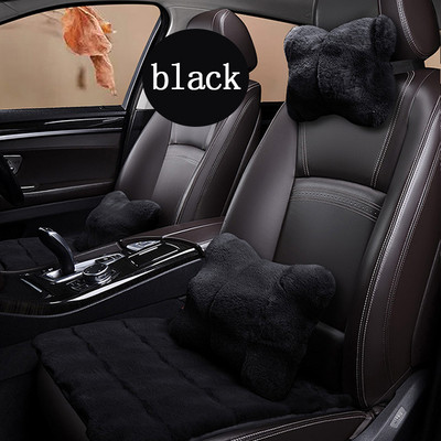 Υποστήριξη οσφυϊκής κεφαλής αυτοκινήτου Υποστήριξη μαξιλαριού λαιμού Μαλακά μαξιλάρια αυχένα Μαξιλάρι αυτοκινήτου Στήριγμα πλάτης οσφυϊκού μαξιλαριού αυτοκινήτου Χειμώνας Ζεστός