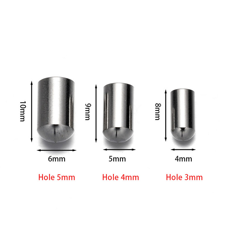 20 τεμ. 4/5/6 χιλιοστά δερμάτινο κορδόνι από ανοξείδωτο χάλυβα, κούμπωμα με κορδόνι με πτερύγια άκρη, καλύμματα σύνδεσης για προμήθειες κατασκευής κοσμημάτων βραχιολιών κολιέ