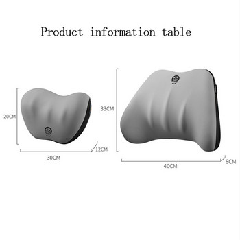 Προσκέφαλο Οσφυϊκό Μαξιλάρι Αυτοκινήτου Αυχένα Στήριγμα Κεφαλής Αξεσουάρ αυτοκινήτου Αναπνεύσιμος αφρός μνήμης Slow Rebound Guard Universal