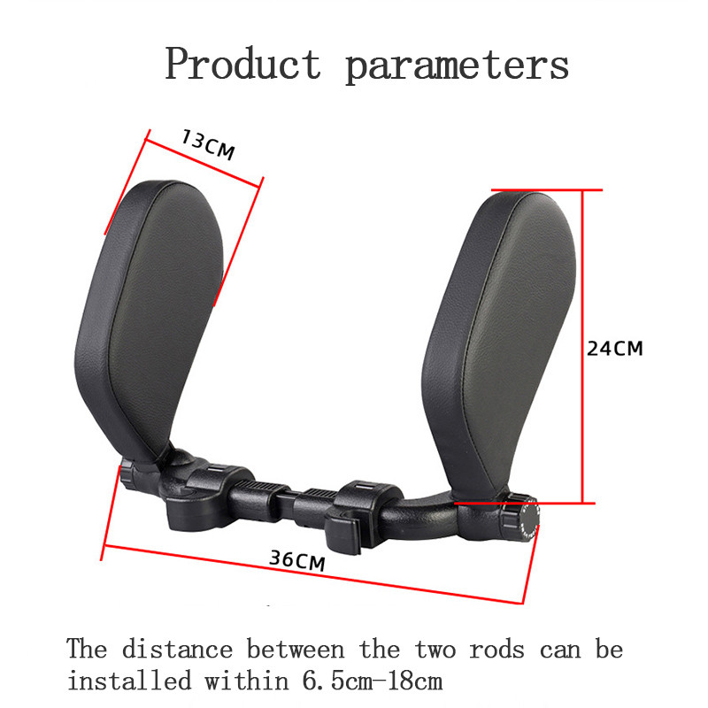 Μαξιλάρι μαξιλαριού προσκέφαλου αυχένα αυτοκινήτου Ρυθμιζόμενο μαξιλάρι καθίσματος αυτοκινήτου Στήριγμα κεφαλής ύπνου στο πλάι στην αυχενική μοίρα της σπονδυλικής στήλης για ενήλικες σε μαξιλάρια