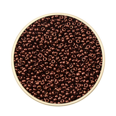 Περίπου 1000 τμχ 2mm Matellic Charm Τσεχικές γυάλινες χάντρες Σπόροι για κοσμήματα Βραχιόλι κολιέ κατασκευής DIY Αξεσουάρ Χονδρική