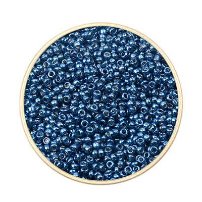 Περίπου 1000 τμχ 2mm Matellic Charm Τσεχικές γυάλινες χάντρες Σπόροι για κοσμήματα Βραχιόλι κολιέ κατασκευής DIY Αξεσουάρ Χονδρική