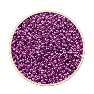 Περίπου 1000 τμχ 2mm Matellic Charm Τσεχικές γυάλινες χάντρες Σπόροι για κοσμήματα Βραχιόλι κολιέ κατασκευής DIY Αξεσουάρ Χονδρική