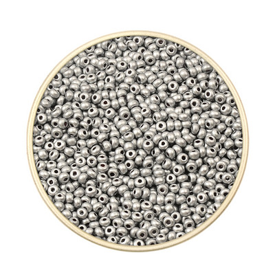 Περίπου 1000 τμχ 2mm Matellic Charm Τσεχικές γυάλινες χάντρες Σπόροι για κοσμήματα Βραχιόλι κολιέ κατασκευής DIY Αξεσουάρ Χονδρική