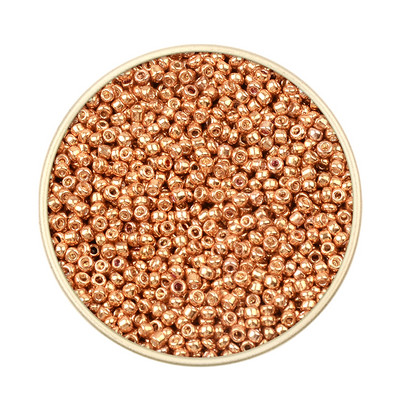 Περίπου 1000 τμχ 2mm Matellic Charm Τσεχικές γυάλινες χάντρες Σπόροι για κοσμήματα Βραχιόλι κολιέ κατασκευής DIY Αξεσουάρ Χονδρική