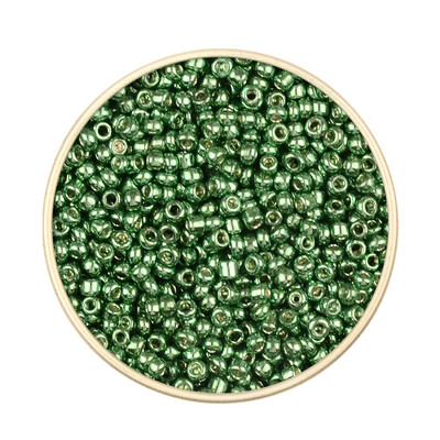 Περίπου 1000 τμχ 2mm Matellic Charm Τσεχικές γυάλινες χάντρες Σπόροι για κοσμήματα Βραχιόλι κολιέ κατασκευής DIY Αξεσουάρ Χονδρική