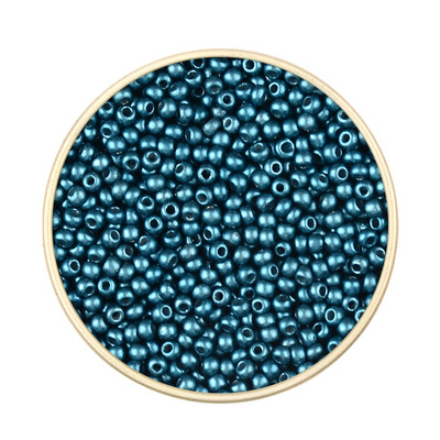 Περίπου 1000 τμχ 2mm Matellic Charm Τσεχικές γυάλινες χάντρες Σπόροι για κοσμήματα Βραχιόλι κολιέ κατασκευής DIY Αξεσουάρ Χονδρική