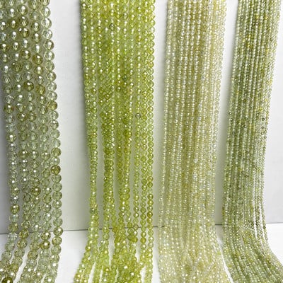 2/3/4mm Πολύχρωμες χάντρες από πέτρα ζιργκόν με φυσική ζιργκόν Κρυστάλλινες χάντρες για κοσμήματα που κατασκευάζουν DIY Αξεσουάρ βραχιολιών 15``