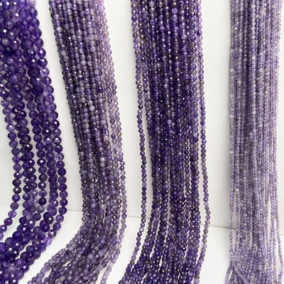 2/3/4mm Πολύχρωμες χάντρες από πέτρα ζιργκόν με φυσική ζιργκόν Κρυστάλλινες χάντρες για κοσμήματα που κατασκευάζουν DIY Αξεσουάρ βραχιολιών 15``