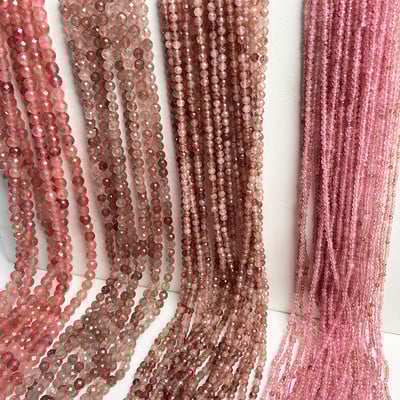 2/3/4mm Πολύχρωμες χάντρες από πέτρα ζιργκόν με φυσική ζιργκόν Κρυστάλλινες χάντρες για κοσμήματα που κατασκευάζουν DIY Αξεσουάρ βραχιολιών 15``