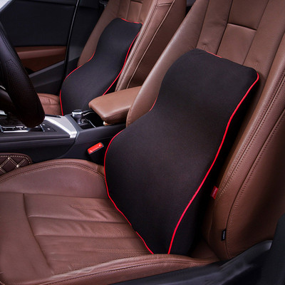 Μαξιλάρι πλάτης Memory Foam Δερμάτινο μαξιλάρι καθίσματος Μαξιλάρι αυτοκινήτου Άνετο μαξιλάρι κάτω από τη στήριξη πλάτης Μαξιλάρι οσφυϊκού αυτοκινήτου