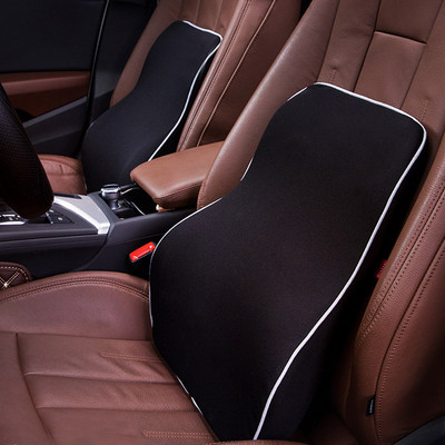 Μαξιλάρι πλάτης Memory Foam Δερμάτινο μαξιλάρι καθίσματος Μαξιλάρι αυτοκινήτου Άνετο μαξιλάρι κάτω από τη στήριξη πλάτης Μαξιλάρι οσφυϊκού αυτοκινήτου