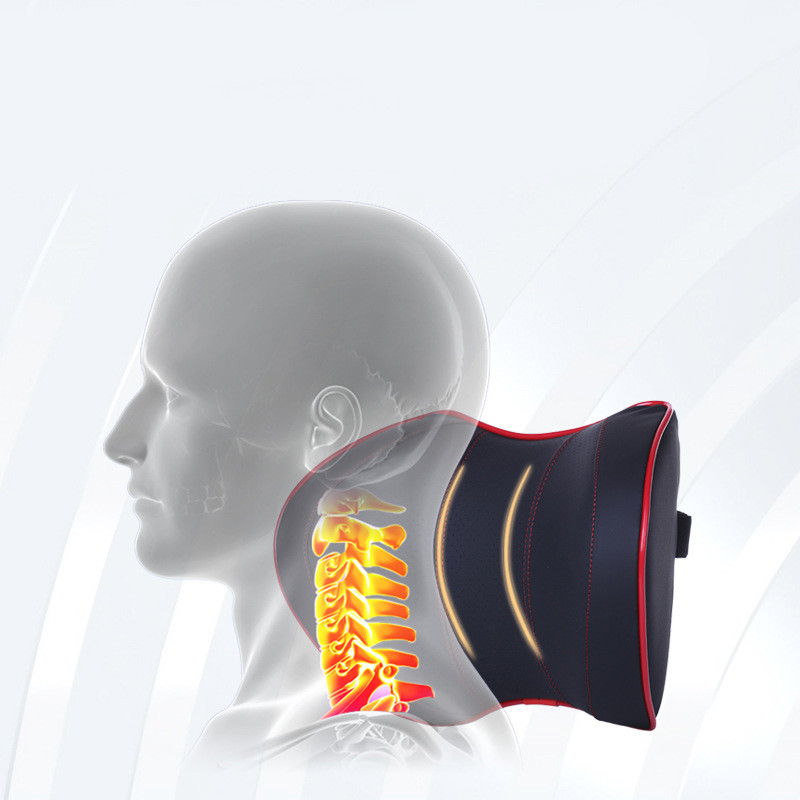 Perne pentru mașină în formă de U Tetiera pentru dormit Pernă pentru gât de călătorie Pernă cu memorie Auto pentru scaun Tetiera Accesorii pentru masaj