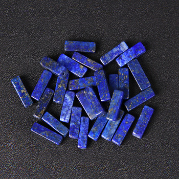 13x4mm Imperial Agates Spacer Beads Επίπεδος ορθογώνιος σωλήνας φυσική πέτρα Χαλαρή χάντρα για κοσμήματα Προμήθεια βραχιολιών σκουλαρίκια DIY