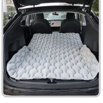 За Tesla Model Y Надуваем надуваем дюшек Къмпинг на открито Надуваема специална велурена тъкан Модел 3 Легло за пътуване с кола