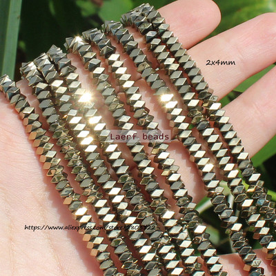 Естествени хематитни цветни фасетирани мъниста 1X2 mm, 330 бр., За правене на бижута „направи си сам“! Смесени едро за всички артикули!