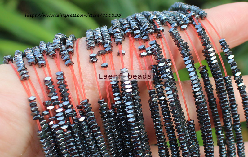 Естествени хематитни цветни фасетирани мъниста 1X2 mm, 330 бр., За правене на бижута „направи си сам“! Смесени едро за всички артикули!