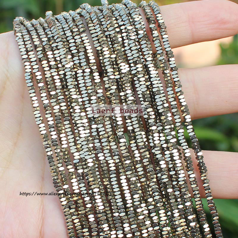 Естествени хематитни цветни фасетирани мъниста 1X2 mm, 330 бр., За правене на бижута „направи си сам“! Смесени едро за всички артикули!