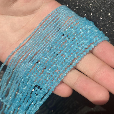 2 3 4mm margele cu stras din zirconiu cubic fațetate Mărgele rotunde de zircon multicolore libere pentru realizarea de bijuterii, brățară cu mărgele DIY