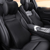 Pernă de pernă pentru tetieră pentru gât pentru mașină Protector pentru suport pentru cap pentru scaunul pentru autovehicule Bumbac cu memorie pentru spătarul de birou