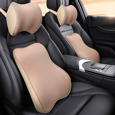 Pernă de pernă pentru tetieră pentru gât pentru mașină Protector pentru suport pentru cap pentru scaunul pentru autovehicule Bumbac cu memorie pentru spătarul de birou