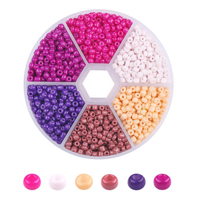 3 χιλιοστά Τσέχικο κρύσταλλο κρύσταλλο Seed Beads Belt Box Alphabet Beads Σετ για κοσμήματα Κατασκευή DIY Βραχιόλια Δαχτυλίδια Αξεσουάρ Κιτ κοσμημάτων