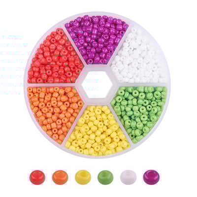 3 χιλιοστά Τσέχικο κρύσταλλο κρύσταλλο Seed Beads Belt Box Alphabet Beads Σετ για κοσμήματα Κατασκευή DIY Βραχιόλια Δαχτυλίδια Αξεσουάρ Κιτ κοσμημάτων