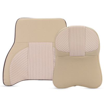 Memóriahabos autós nyaktámasztó párna nyakfájdalomcsillapító ágyéki háttámasz irodai székhez Csúcskategóriás nyakpárnák autóhoz