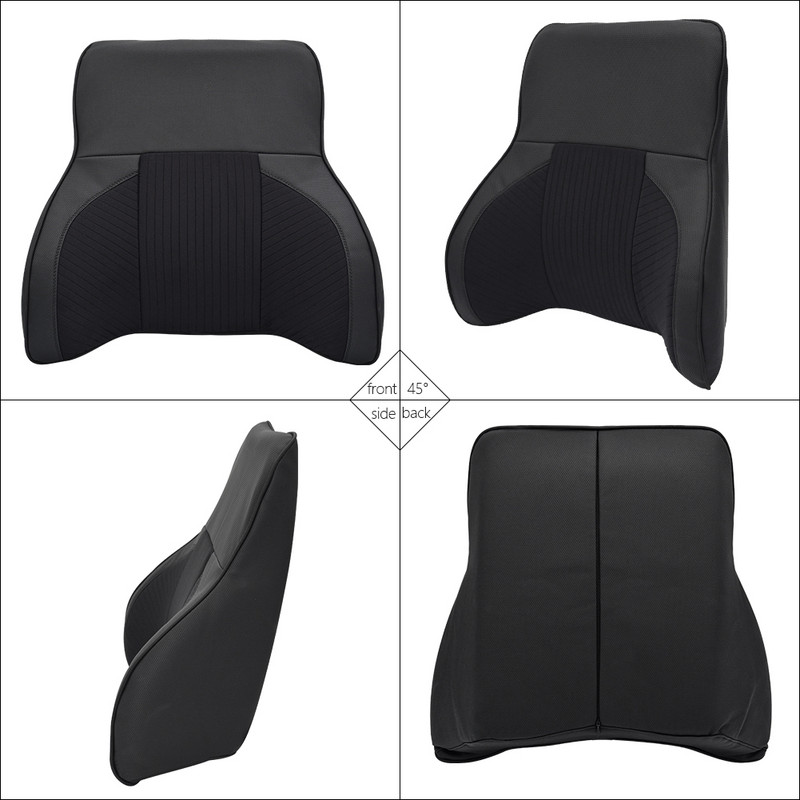 Memóriahabos autós nyaktámasztó párna nyakfájdalomcsillapító ágyéki háttámasz irodai székhez Csúcskategóriás nyakpárnák autóhoz