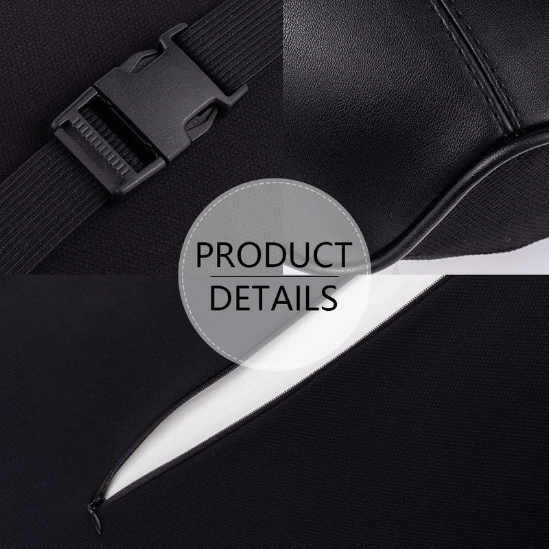 PU bőr autós fejtámla párna autós deréktámasz párna lélegző memóriahabos nyakpárna autóülés fejtámla Autós fejtámasz