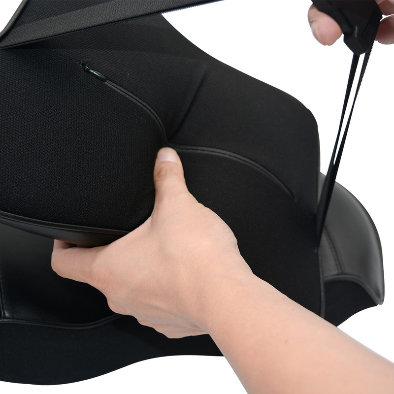 PU bőr autós fejtámla párna autós deréktámasz párna lélegző memóriahabos nyakpárna autóülés fejtámla Autós fejtámasz