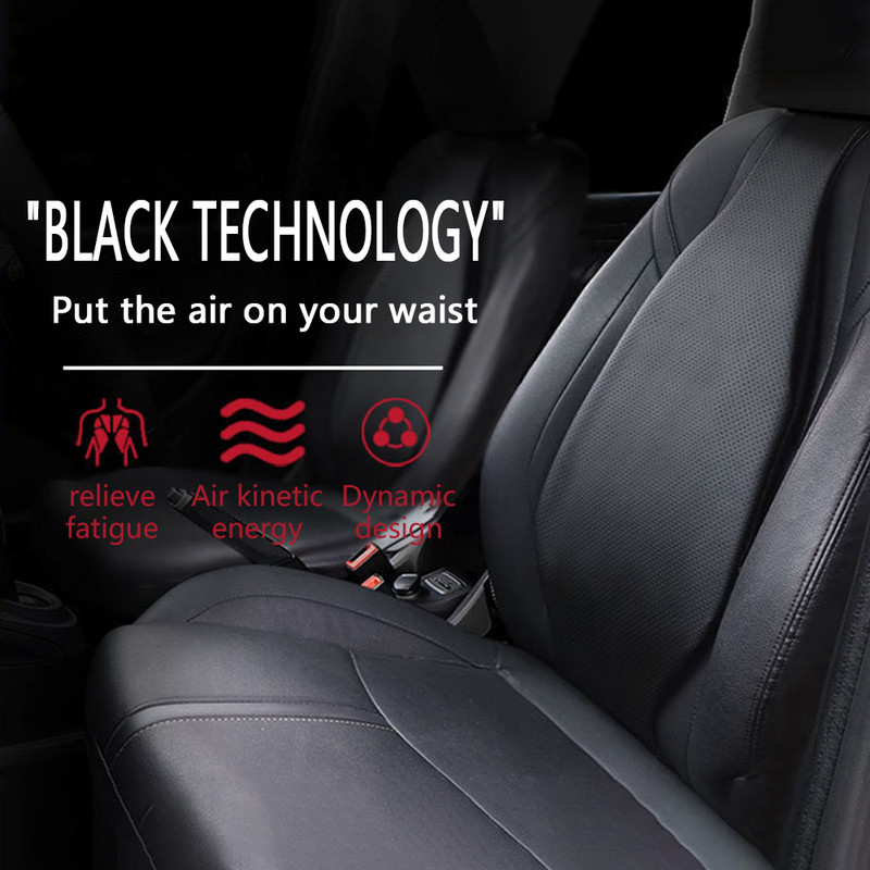 Dinamikus légzsáktámasztó deréktámla intelligens deréktámasztó párna autókhoz Auto univerzális üléstámla deréktámla védő
