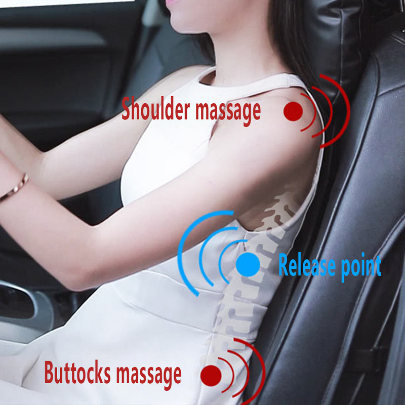 Dinamikus légzsáktámasztó deréktámla intelligens deréktámasztó párna autókhoz Auto univerzális üléstámla deréktámla védő
