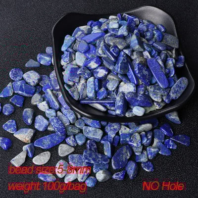 Természetes lapis lazuli gyöngy, kék, kerek cső, csiszolt laza távtartó kőgyöngyök ékszerkészítéshez, kézzel készített karkötők nyaklánchoz