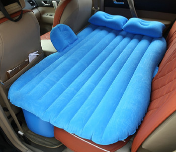135 см универсален надуваем матрак Легло за кола за задна седалка Къмпинг Легло за пътуване Външна постелка за сън Възглавница Надуваем диван Възглавница