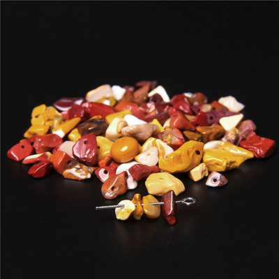 Χάντρες από μάρκες φυσικής πέτρας 5-8mm Τυρκουάζ Μαλαχίτης Χαλαζίας Ακανόνιστες Χάντρες Χαλίκι για Αξεσουάρ Κατασκευής Κοσμημάτων Diy Bohemia