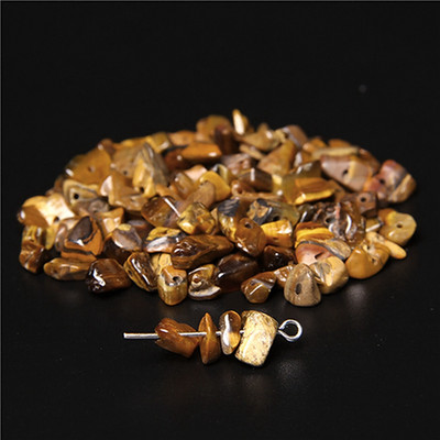 Χάντρες από μάρκες φυσικής πέτρας 5-8mm Τυρκουάζ Μαλαχίτης Χαλαζίας Ακανόνιστες Χάντρες Χαλίκι για Αξεσουάρ Κατασκευής Κοσμημάτων Diy Bohemia