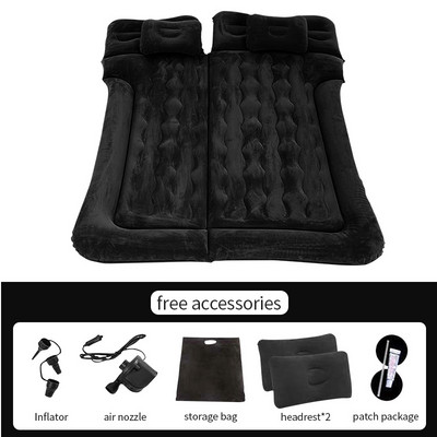 Φουσκωτό κρεβάτι αυτοκινήτου SUV Auto Στρώμα Πίσω Σειρά Αυτοκινήτου Ταξίδι Αυτοκινήτου Μαξιλαράκι ύπνου εκτός δρόμου Κρεβάτι αέρα για κάμπινγκ Στρώμα αέρα Αξεσουάρ αυτοκινήτου