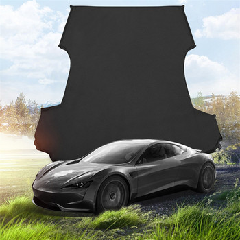 Надуваем надуваем дюшек Къмпинг на открито Надуваем специален велурен SUV Пътуване с кола Подложка за спане за Tesla Model 3 Model Y 2017-2022