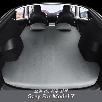 Φουσκωτό στρώμα αέρα για υπαίθριο κάμπινγκ Φουσκωτό ειδικό Suede SUV Car Travel Sleeping Pad For Tesla Model 3 Model Y 2017-2022