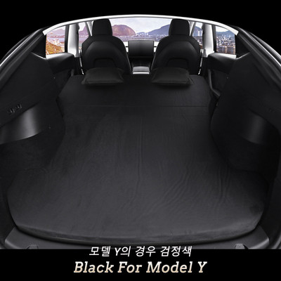 Φουσκωτό στρώμα αέρα για υπαίθριο κάμπινγκ Φουσκωτό ειδικό Suede SUV Car Travel Sleeping Pad For Tesla Model 3 Model Y 2017-2022