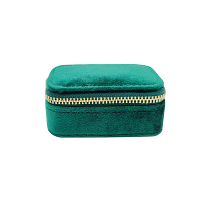 Mini Jewelry Box for Women Travel Portable Studs Σκουλαρίκια Δαχτυλίδι κολιέ Organizer Υψηλής ποιότητας Velvet Packaging Box Display