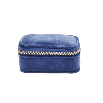 Mini Jewelry Box for Women Travel Portable Studs Σκουλαρίκια Δαχτυλίδι κολιέ Organizer Υψηλής ποιότητας Velvet Packaging Box Display