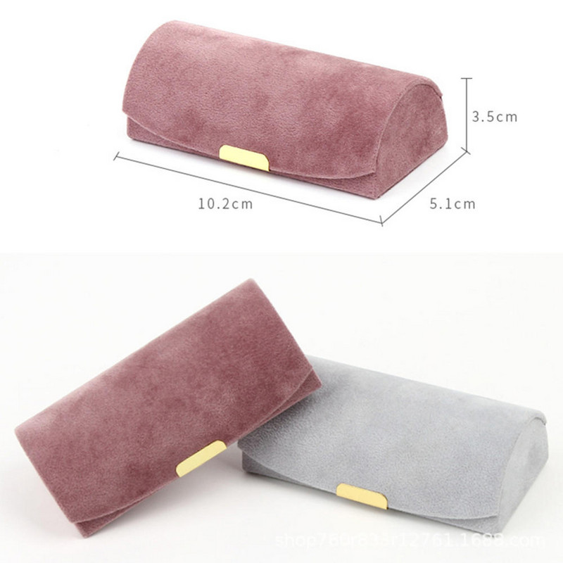 Mini Jewelry Box for Women Travel Portable Studs Σκουλαρίκια Δαχτυλίδι κολιέ Organizer Υψηλής ποιότητας Velvet Packaging Box Display