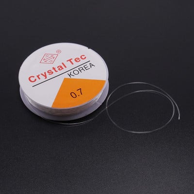 1 τμχ Crystal Elastic Beading Line Cord String String Ελαστικό σύρμα κορδονιού με χάντρες για DIY κολιέ Βραχιόλι Κατασκευή κοσμημάτων