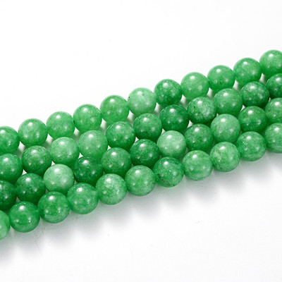 Looduslikust rohelisest kivist helmed Jades kristalltürkiisid lahtised vahehelmed ehete valmistamiseks DIY käsitsi valmistatud käevõru kaelakee 4-12 mm